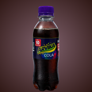 Enjoy the bold and refreshing taste of Arvika Cola Drink 200 ML. A classic fizzy cola soft drink perfect for parties, snacks, and everyday refreshment.